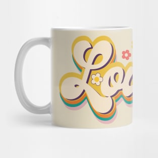 Retro Hippie Love Mug